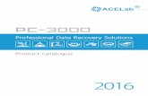 Professional Data Recovery Solutions - ACE …€¦ · Professional Data Recovery Solutions. ... – 1 book The PC-3000 UDMA is a hardware-software solution intended for diagnosing