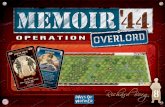 M44 overlord rules EN:Mise en page 1 - Days of Wonder · rulebook, laying your boards ... will have to follow the chain of command. The Game Turn ... M44 overlord rules EN:Mise en