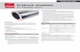 EcoTouch Insulation for Flexible Duct Product Data … · Title: EcoTouch Insulation for Flexible Duct Product Data Sheet Author: Owens Corning Insulating Systems LLC Subject: EcoTouch
