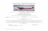 Skyranger Operators Manual - .Skyranger Operators Manual, Issue 3, Feb 2011 1 Skyranger Operators