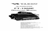 FM TRANSCEIVER FT-1900E - Yaesu.org.ukOperators+Manual.pdf · fm transceiver ft-1900e operating manual vertex standard co., ltd. ... 70. ft-1900e quick reference guide transmission