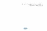 Dell 1220 Projector User's Guide - CNET Content€¦ · 4 Your Dell Projector Your Dell 1220 Projector ships with the necessary cables and documentation to get you started! Visit