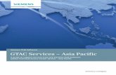 Siemens PLM Software GTAC Services – Asia Pacific · siemens.com/gtac Siemens PLM Software GTAC Services ... ration that enables all participants in your product lifecycle to work