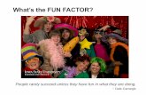What’s the FUN FACTOR? - Iowa State University · 2017-09-20 · • Branding • Public Relations ... •Create an emotional connection ... PowerPoint Presentation