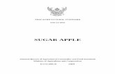 SUGAR APPLE - ACFS · THAI AGRICULTURAL STANDARD . TAS 21-2013 . SUGAR APPLE . National Bureau of Agricultural Commodity and Food Standards . Ministry of Agriculture and Cooperatives