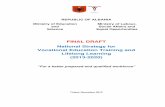 REPUBLIC OF ALBANIA and Social Affairs and … · Ministry of Education and Science National Strategy 2013-2020 Ministry of Labour, Social Affairs and Equal Opportunities 1 TABLE