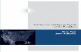 Aeronautics and Space Report of the President - …history.nasa.gov/presrep2007.pdf · Aeronautics and Space Report of the President The National Aeronautics and Space Act of 1958