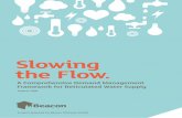 Slowing the Flow. - Beacon Pathway · Maggie Lawton, Braidwood Research ... Slowing the Flow: Reducing urban Water Demand in new ... • Analysis of the various demand management