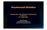 L4 Requirements Elicitation - Technische Universität … · Requirements Elicitation Bernd Bruegge Applied Software Engineering Technische Universitaet Muenchen ... Usability Requirement