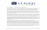 Tony Walker – Professional Biography - IN.gov · Tony Walker – Professional Biography ... Houghton Mifflin Company, WilmerHale, the Monitor Group, Reebok, ... Special brief assignment