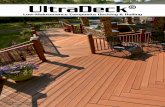 UltraDeck - hw.menardc.com · UltraDeck ® Fusion® is the top ... approved, and are color matched to create a finished look. ... Please check local building codes for specific requirements.