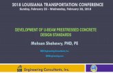 Mohsen Shahawy, PHD, PE · 2018-03-09 · • Development of Live Load Distribution Factors for LU-girders with depths exceeding 65 in. ... the lever rule provide overly ... MOMENT