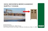 IKEA WOODEN MERCHANDISE SUPPLY CHAIN …© Inter IKEA Systems B. V. 2000 IKEA WOODEN MERCHANDISE SUPPLY CHAIN Sofie Beckham Forestry Coordinator, IKEA Group PwC Global Forest and Paper