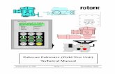Pakscan Paktester (Field Test Unit) Technical Manual Pakscan Paktester (Field Test Unit) Technical Manual ... attention-achtung do not open while energised FLP/IP68/ EExd ... of a