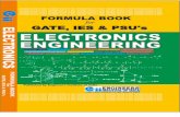 HANDBOOK FORMULA BOOK - Engineers Institute · HANDBOOK & FORMULA BOOK for GATE, IES, JTO, PSU’s & SSC ELECTRONICS ENGINEERING Published by Engineers Institute of India ... ECE