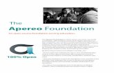 The Apereo Foundation - jasig.org · CAS, enabling single sign-on to multiple services Opencast, ... The software stewarded by the Apereo Foundation is made available freely, under