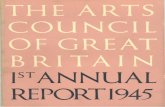 THE ARTS COUNCIL OF GREAT BRITAI N · The Two new members are Mrs. Barbara Ayrton Gould, ... He added a remark which comes cheerfully from a Government - ... parts of Great Britain,