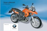 01418520491 F650GS Umschlag 01 - Mustafa Aldemirmustafa.aldemir.net/wp-content/uploads/2015/07/BMW_F650GS.pdfstandards of BMW motorcycles are maintained by constant development work