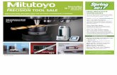 Spring - Mitutoyo · Spring 2017 Gauging Solutions Page 1-8. ... UNIVERSAL BEVEL PROTRACTOR • High precision angle gauge for accurate measurements of machines, molds and jigs