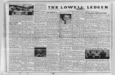 LOWELL. MICH., THURSDAY. JUNE 21. 1962 Council …lowellledger.kdl.org/The Lowell Ledger/1962/06_June/06-21-1962.pdf · ... and Jean Tower, daughter of Mr. and Mrs. Bruce Tower of