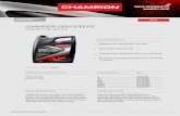 CHAMPION OEM SPECIFIC 0W30 MS-BHDIblog.championlubes.com/.../03/Champion-Product-Update-March-2015… · CHAMPION OEM SPECIFIC NEW PRODUCTS MARCH 2015 0W30 MS-BHDI NEW PASSENGER CAR