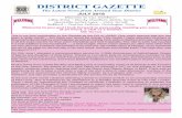 DISTRICT GAZETTE - acornserver.orgacornserver.org/Newsletters/Newsletter/2018/Gazette July 2018.pdf · They say, “It’s not over till the fat lady sings!”, so in the words of