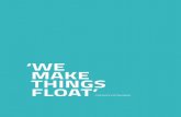 ‘WE MAKE THINGS FLOAT’ - CREALEV · ‘WE MAKE THINGS FLOAT’ 2 3 Levitation technology The modules Technological options Product Range Floating Lamps Floating Displays Brand