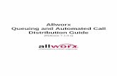 Allworx Queuing and Automated Call Distribution Guide USB... · The Allworx system offers two methods for call ... queuing and the Automatic Call Distribution Feature Key support
