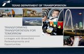 Transforming transportation for tomorrow · transportation funds to cities with populations greater than ... Regional Planning Organizations ... Transforming transportation for tomorrow