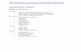documentation Audacity User’s Manual Table of …siskorea.or.kr/web2tutorial/docs/audacityusersmanual.pdf · Audacity User’s Manual Table of Contents Toolbars: • Control Toolbar