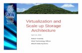 Virtualization and Scale up Storage Architecture - … · Scale up Storage Architecture April 13, 2010 ... Undue reliance should not be placed on "forward-looking statements ... –
