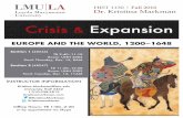 HIST1130 Syllabus Markman 2016 - kristinamarkman.com · THE MOVEMENT OF PEOPLE, GOODS, AND IDEAS IN AFRO-EURASIA, 500–1500 1 Tues. ... Ways of the World, Chapter 7: “Silk Roads