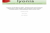 Lyonia 10 (2) March 2006 - Biodiversity and Cultural ...lyonia.org/articles/volume_22/volume.pdf · Lyonia 10 (2) March 2006 - Biodiversity and Cultural Diversity in the Andes and