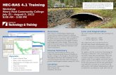 HEC-RAS 4.1 Training - michiganltap.orgmichiganltap.org/sites/ltap/files/workshops/2012_hec_ras_training.pdf · HEC-RAS 4.1 (Hydrologic Engineering Center’s River Analysis System)