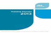 Training Courses 2013 - unisdr.org · Introduction to HEC-RAS ... JBA Consulting’s experienced ecologists can present a half day training course covering