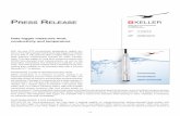 PR dcx22aa ctd e - KELLER AG für Druckmesstechnik · Press release With the new CTD (conductivity, temperature, depth) ver sions of the high precision DCX level data loggers for