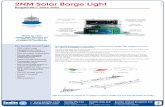 2NM Solar Barge Light - Poseidon Marine Supplies · COLREG-72 compliant Excludes battery SL-BLY-3 BargeSafe™ 3NM LED Barge Masthead YELLOW, 225º sector, 3NM as per UL 1104 applicable