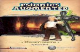 Psionics augmented: occult - rpg.rem.uz Party/Dreamscarred Press/Psionics... · 2 Psionics augmented: occult With this release, we've got two drastically different takes on the kineticist