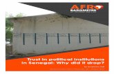 Trust in political institutions in Senegal: Why did it …afrobarometer.org/sites/default/files/publications/Policy papers/ab... · Trust in political institutions in Senegal: Why
