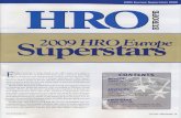2009 HROE Superstars - Reconnaissance au travail · 2009 HROE Superstars P.J. Bruyniks Christopher ("Kit") Burden ... and developing NelsonHall's BPO Case ... to teaching enterprises