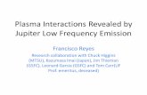 Jupiter Low Frequency Emission and Plasma …jt/frontiers/presentations11/reyes_frontiers11.pdf · Jupiter Low Frequency Emission ... Kazumasa Imai (Japan), Jim Thieman (GSFC), Leonard