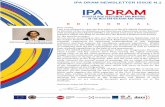 IPA DRAM NEWSLETTER ISSUE N - IPA DRAM – Disaster Risk ...€¦ · the Sendai framework for Disaster Risk Reduction, ... I am very pleased to open the first edition of the IPA DRAM