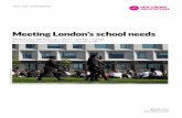 Meeting London’s school needs - New London … · Pupil Place Demand Jo Finney, Pupil ... as a structural engineer, ... Meeting London’s school needs. New London Architecture