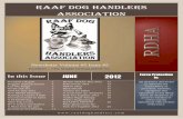 RAAF Dog Handlers Association in PDF & Word Formats/RDHA June... · RAAF Dog Handlers Association . RDHA On ANZAC Day we had approximately 20 members marching on the day, and 14 Handlers