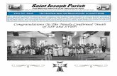 We, the parish community of Saint Joseph Catholic … · Marci Greene (Principal) (916) 684-7903, ext. 12 ... JuanRene Aguirre Agnes Diala Marisol Garcia Thank you to all that participated