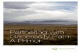 Partnering with Generosity Path: A Primer - ECFA Path.pdf · Bible study, group discussion, ... How to Partner with Generosity Path? We are excited to connect you to a senior member