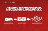 THIRD-GENERATION NETWORK SECURITY - … · NSE 3 Sales Associate Develop the knowledge and skills to sell ... Fortinet Security Processors radically increase the security performance,