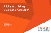 Pricing and Selling Your SaaS Application .2015-02-03 · Pricing and Selling Your SaaS Application