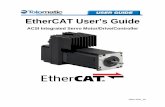 EtherCAT User’s Guide - Tolomatic, Inc.mail.tolomatic.com/archives/PDFS/3600-4201_02_UserGuide... · 2018-07-13 · EtherCAT User’s Guide . ... There are not Ethernet configuration
