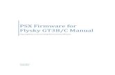 PSX Firmware for Flysky GT3B/C Manual - RC.305 PSX Manual.pdf · PSX Firmware for Flysky GT3B/C Manual  Gerry Holm 1/29/2013 . Contents ... 4 3.2 Models ...